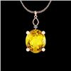 Image 1 : Certified 43.61 Ctw I2/I3 Lemon Topaz And Diamond 10K R