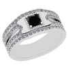 Image 1 : Certified 1.96 Ctw I2/I3 Treated Fancy Black And White