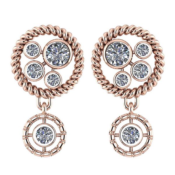 Certified 1.40 Ctw Diamond Earrings from the New Expres