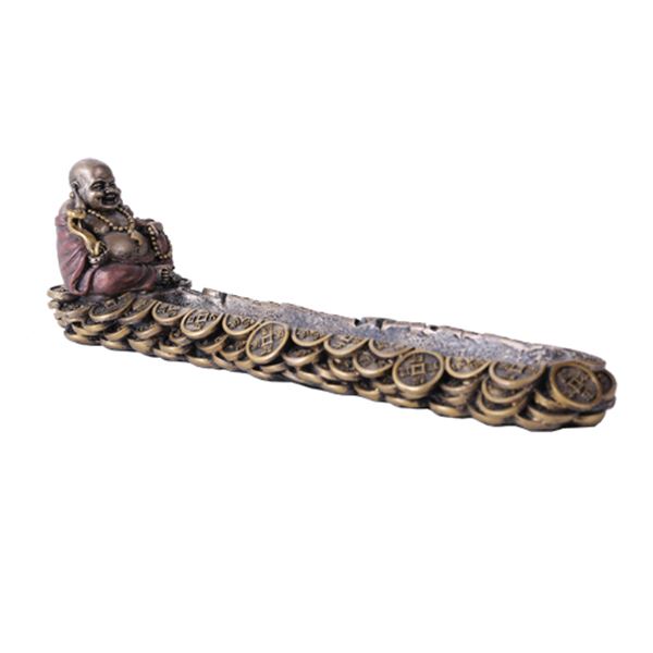 LUCKY BUDDHA INCENSE BURNER
