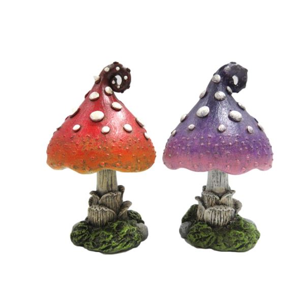 MUSHROOM DECOR SET OF 2