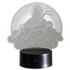 Image 1 : 3D LED LIGHT UNICORN