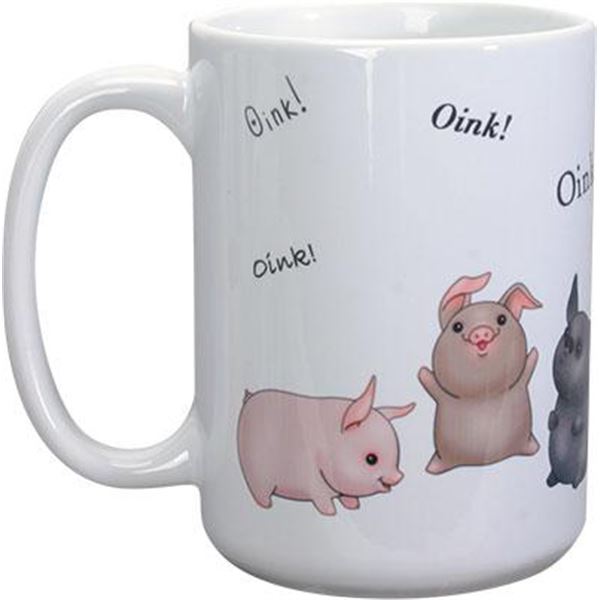OINK! MUG (15 OZ)