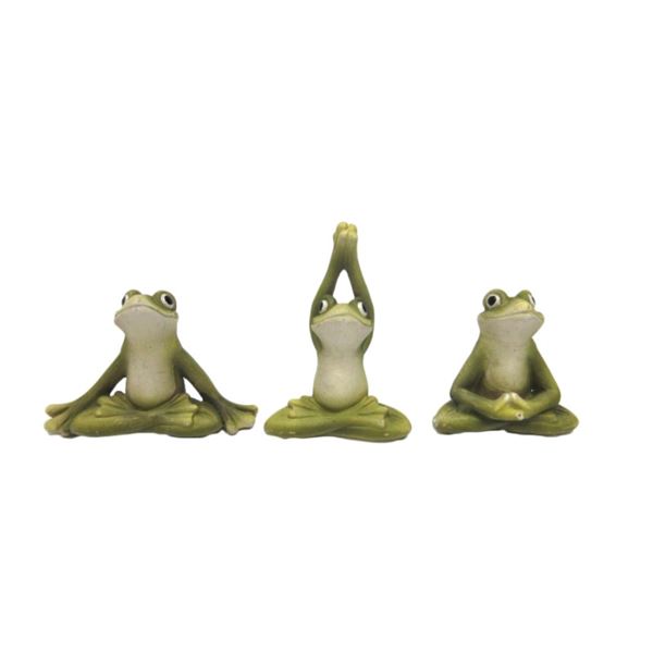 YOGA FROGS SET OF 3
