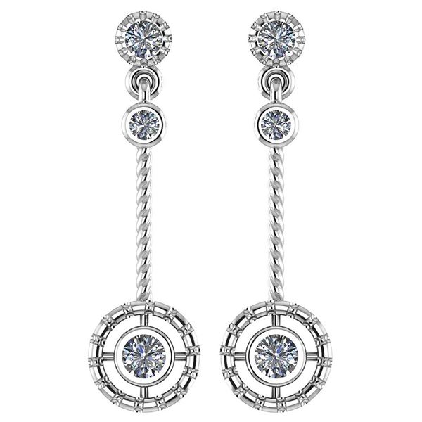 Certified 0.31 Ctw Diamond Wedding/Engagement Style 14K