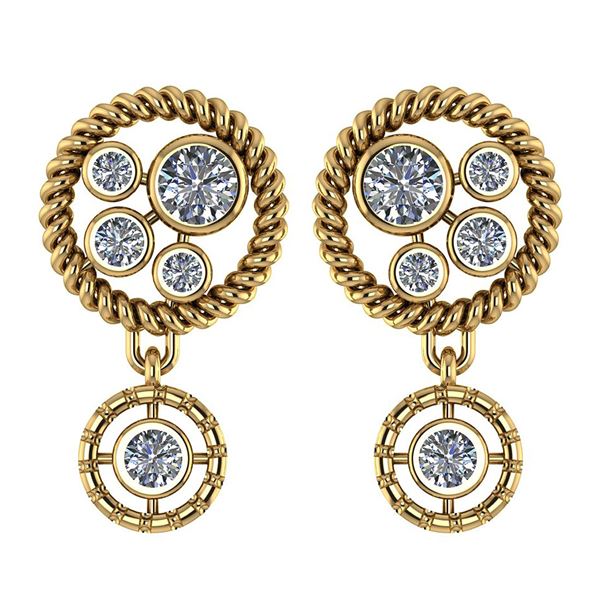 Certified 0.84 Ctw Diamond Wedding/Engagement Style Stu