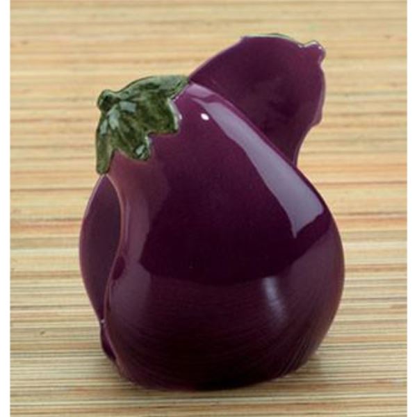 EGGPLANT NAPKIN HOLDER