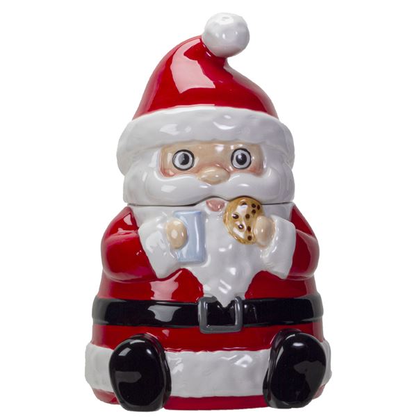 SANTA COOKIE JAR