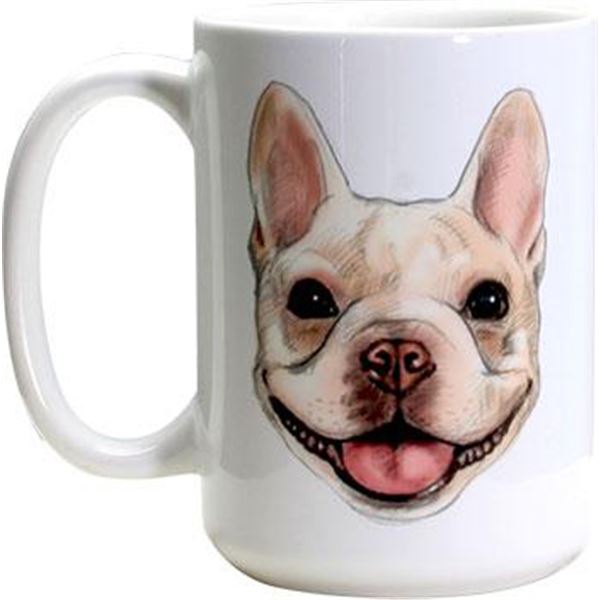 I LOVE FRENCH BULLDOGS MUG