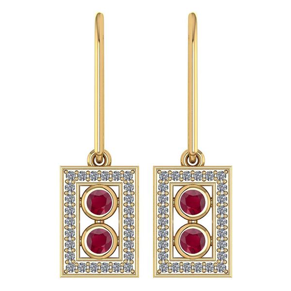 Certified 0.63 Ctw Aquamrine And Diamond Wedding/Engage