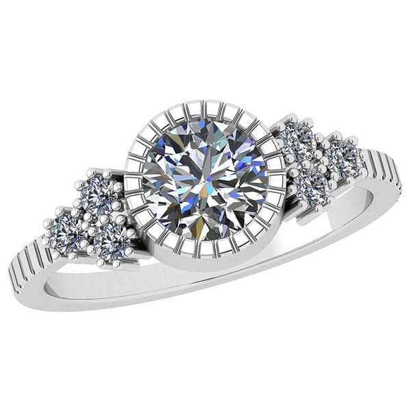 Certified 1.05 Ctw Diamond I1/I2 Vintage Style Wedding