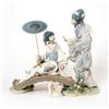 Image 1 : Springtime in Japan 1001445 - Lladro Porcelain Figurine