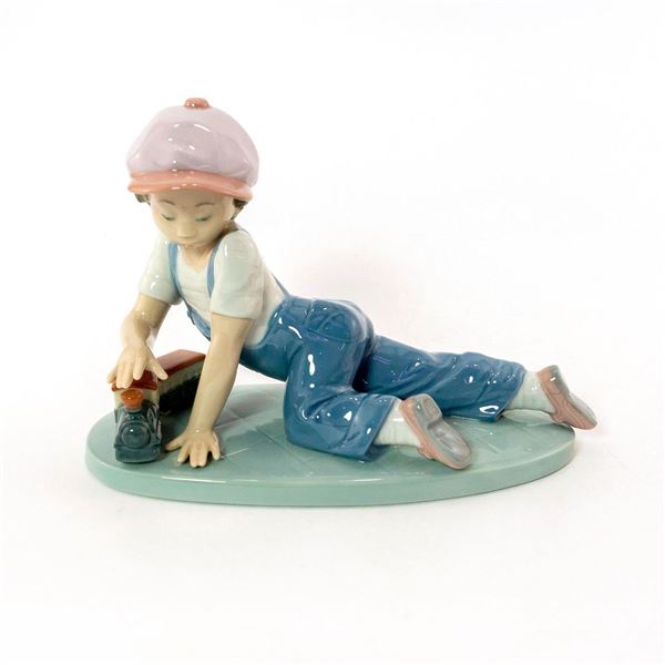 All Aboard 1007619 - Lladro Porcelain Figurine