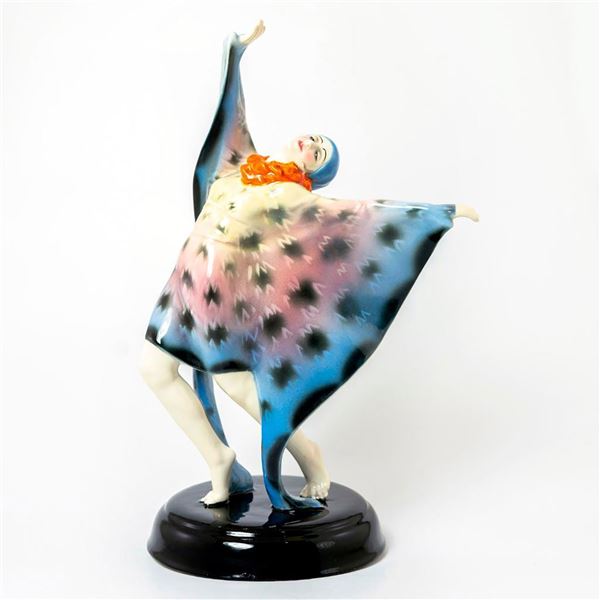Goldscheider Art Deco Figurine, Lady Dancer