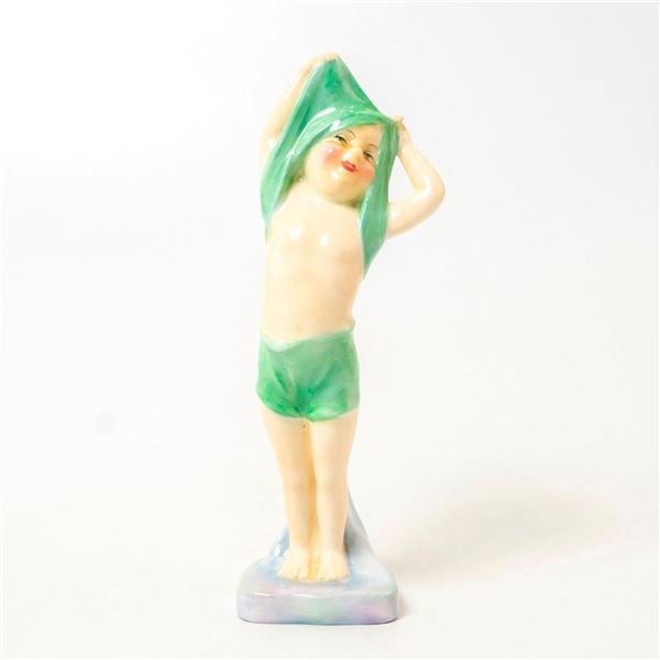 To Bed Blue Base HN1805 - Royal Doulton Figurine