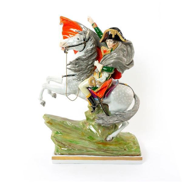 Sitzendorf Porcelain Figurine, Emperor Napoleon