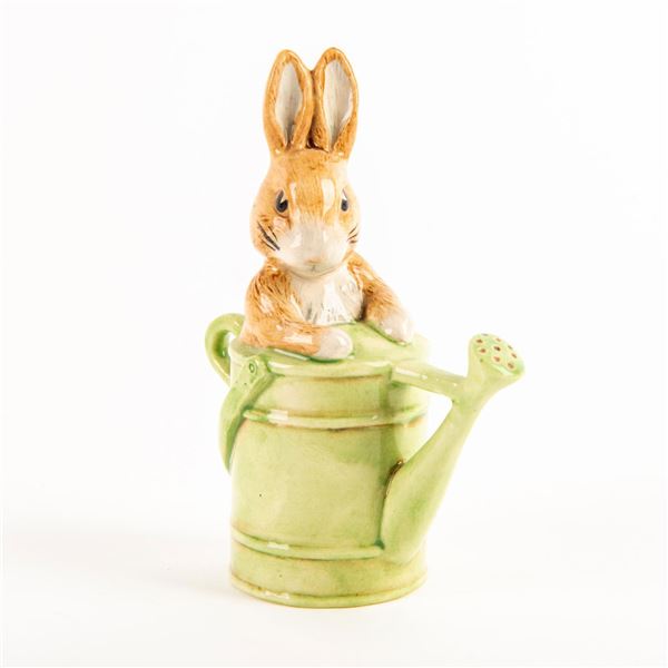 Peter In The Watering Can - Beswick Beatrix Potter Figurine
