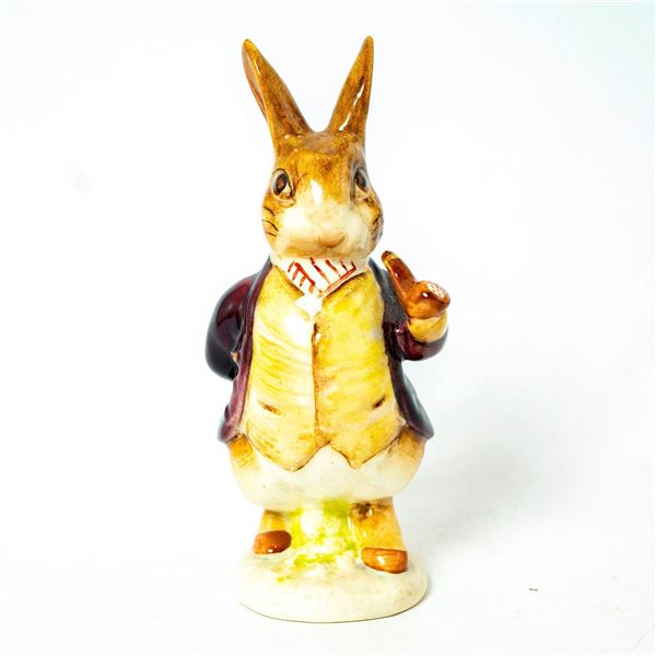 Mr. Benjamin Bunny (Pipe Out - Maroon Jacket) - Beatrix Potter Figurine