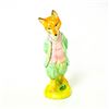 Image 1 : Foxy Whiskered Gentleman - Gold Oval - Beatrix Potter Figurine
