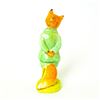 Image 2 : Foxy Whiskered Gentleman - Gold Oval - Beatrix Potter Figurine