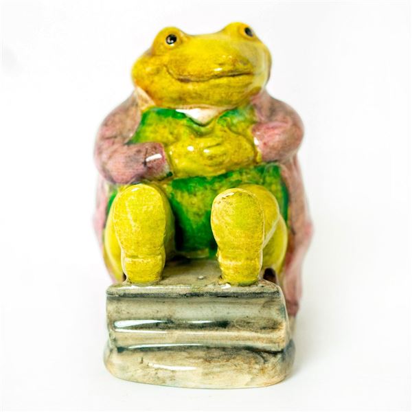 Mr. Jackson Green Toad BSWK - Beatrix Potter Figurine