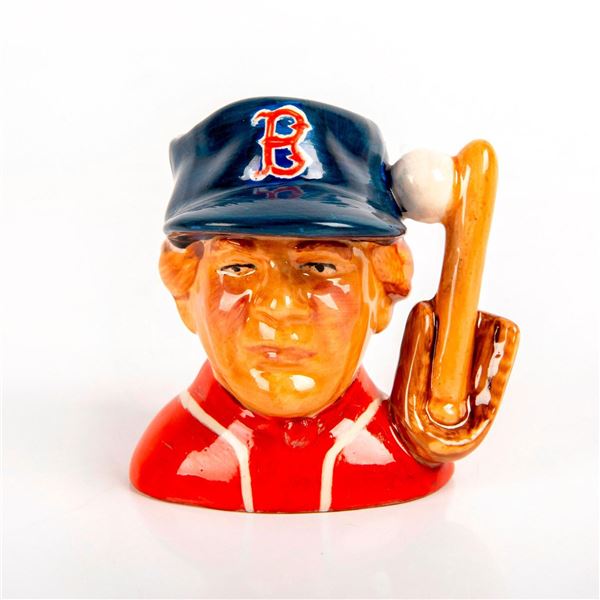 Royal Doulton Prototype Miniature Character Jug Baseball Player Boston Red Sox