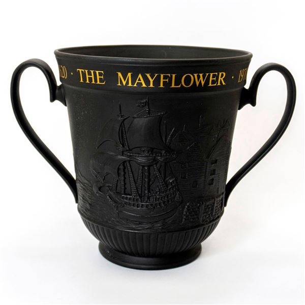Royal Doulton Mayflower 350th Anniversary Loving Cup
