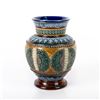 Image 3 : Doulton Lambeth Stoneware Vase with Raised Relief