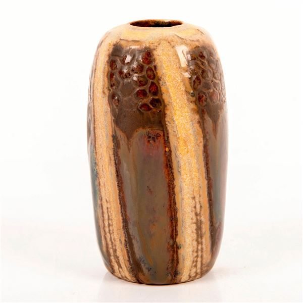 Doulton Lambeth Stoneware Mini Vase with Crock pattern