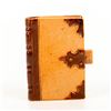 Image 1 : Doulton Lambeth Stoneware Mini Reform Flask as a Book