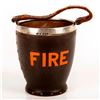 Image 1 : Doulton Lambeth Siliconware Salesman's Sample Fire bucket Hallmark Silver Rim