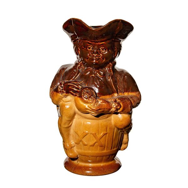 Doulton Lambeth Toby XX Jug