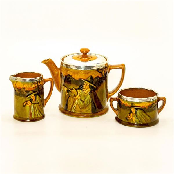 Royal Doulton Kingsware Tea Set, Pied Piper