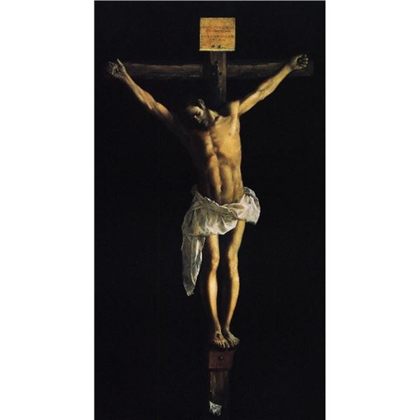 Francisco de Zurbarï¿½n - Christ on the Cross