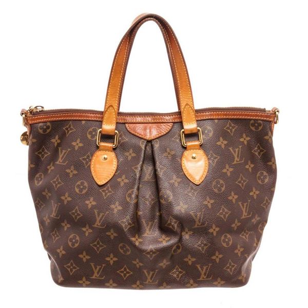 Louis Vuitton Brown Monogram Palermo PM Tote Bag