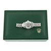 Image 8 : Rolex Ladies Stainless Steel Ice Blue Diamond 26MM Oyster Perpetaul Datejust Wit