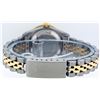 Image 7 : Rolex Ladies 2 Tone Blue Vignette String Diamond Channel Set Datejust Wriswatch