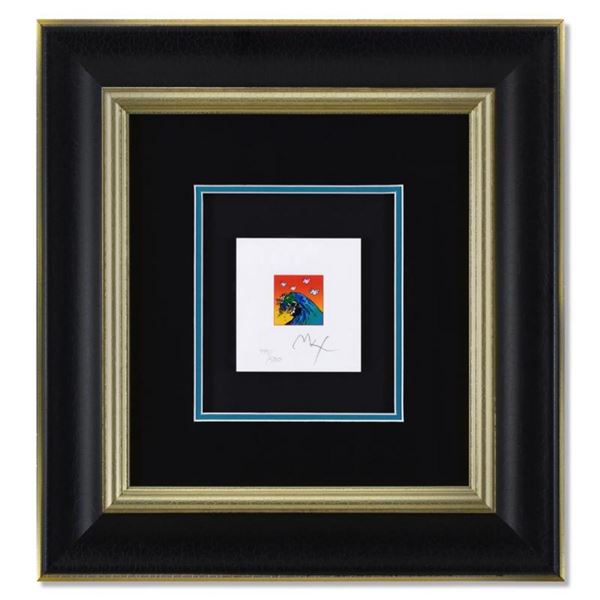 The Great Wave with Doves by Peter Max