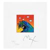 Image 2 : The Great Wave with Doves by Peter Max