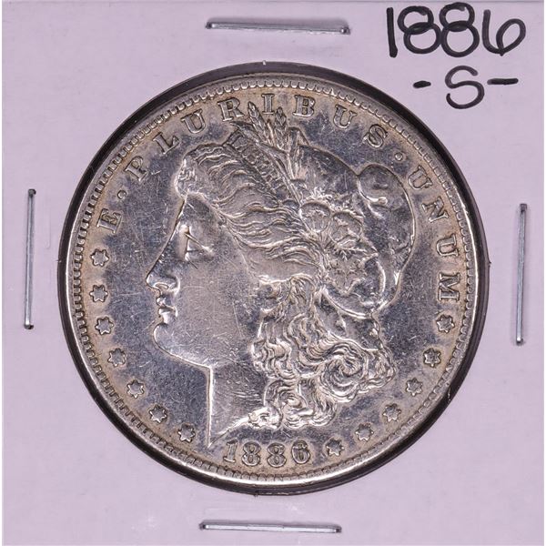 1886-S $1 Morgan Silver Dollar Coin
