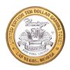 Image 2 : .999 Silver Flamingo Hilton Las Vegas, Nevada $10 Casino Limited Edition Gaming Token