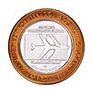Image 2 : .999 Silver McCarran International Airport $10 Casino Limited Edition Gaming Token