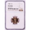 Image 1 : 1959 Proof Lincoln Memorial Cent Coin NGC PF69RD