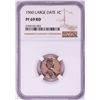 Image 1 : 1960 Large Date Proof Lincoln Memorial Cent Coin NGC PF69RD