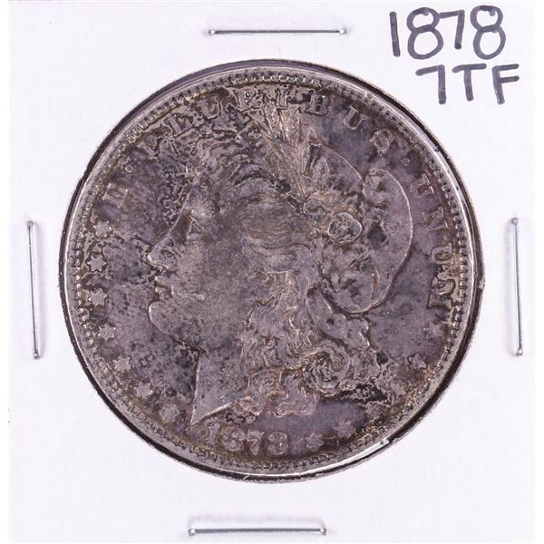 1878 7TF $1 Morgan Silver Dollar Coin