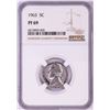 Image 1 : 1963 Proof Jefferson Nickel Coin NGC PF69