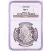 Image 1 : 1880-S $1 Morgan Silver Dollar Coin NGC MS65