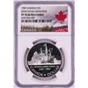 Image 1 : 1987 $1 Canada Proof John Davis Expedition Silver Dollar Coin NGC PF 70 Ultra Cameo