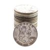 Image 1 : Roll of (20) Mixed Date Franklin Half Dollar Coins