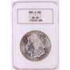 Image 1 : 1881-S $1 Morgan Silver Dollar Coin NGC MS65 Old Fatty Holder